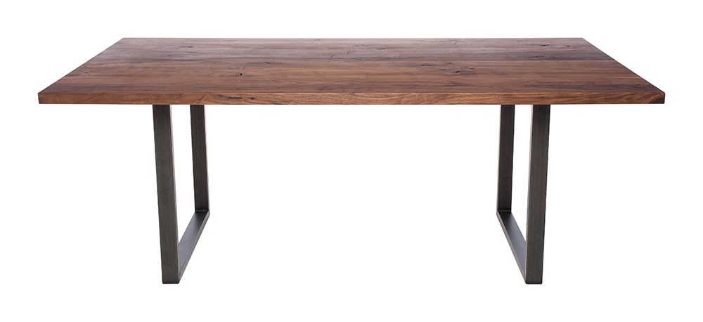 Fargo Walnut Dining Table with U-shape leg 3x6cm