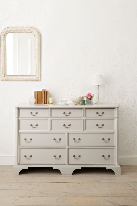 Clifton Dove Grey 6+4 Drawer Chest