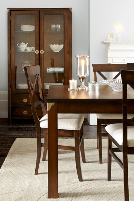 Balmoral Dark Chestnut Pair Of Dining Chairs
