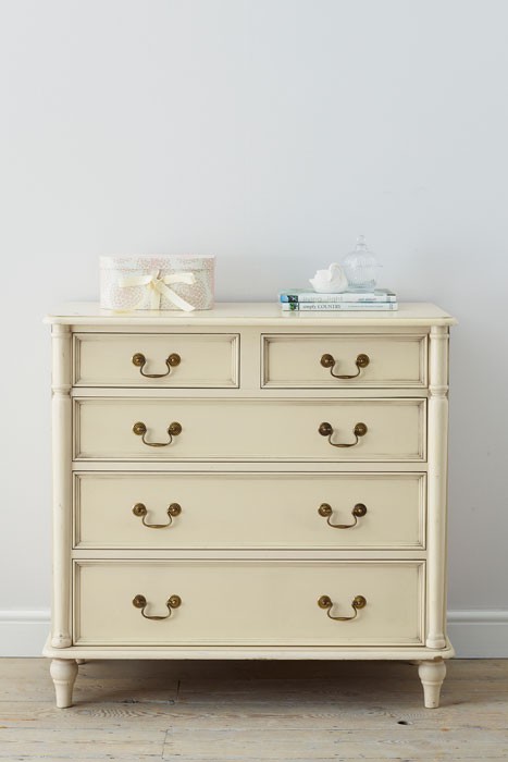 Clifton Ivory 2+3 Drawer Chest
