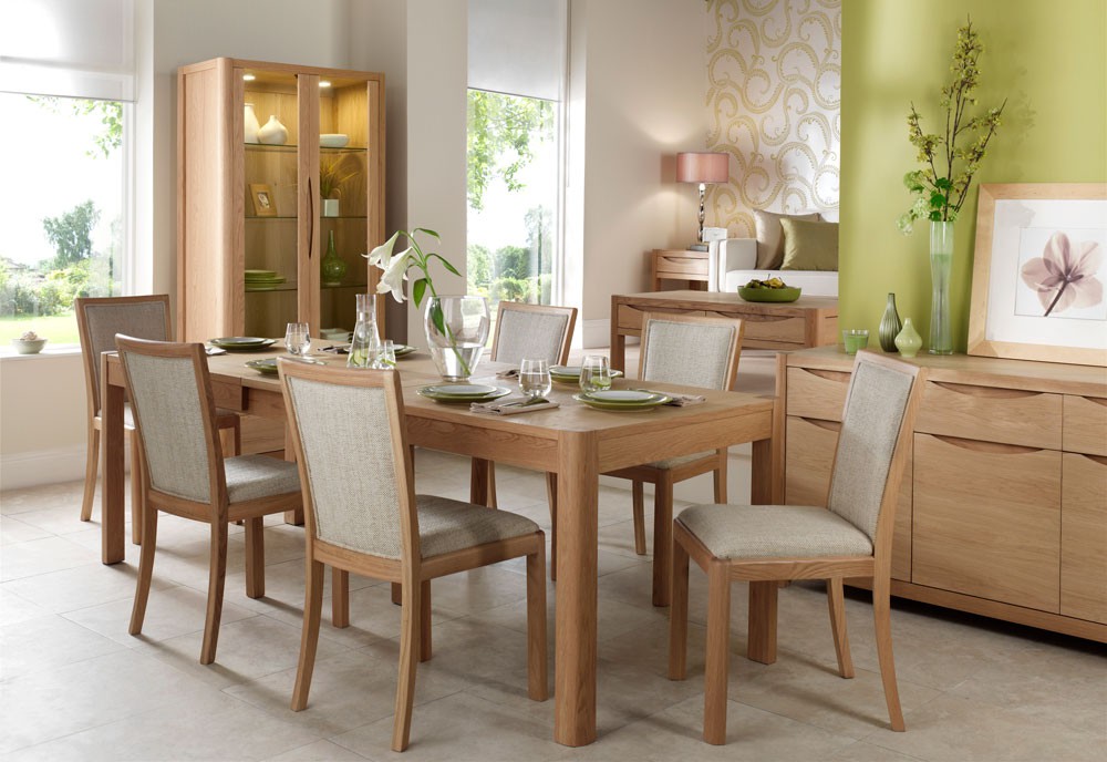 Stocholm Dining Table Rectangular Extending 4-8 Seater