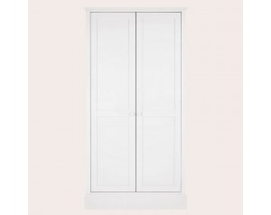 Ashwell Cotton White 2 Door Wardrobe