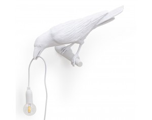 Bird Lamp Looking White