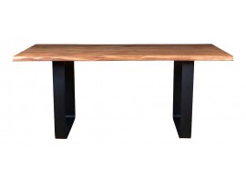 Fargo Oak Dining Table with Rounded U-shape leg W10 cm
