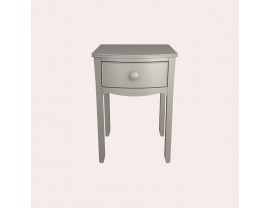 Broughton Pale French Grey Bedside Table