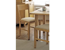 Brompton Oak Pair Of Dining Chairs