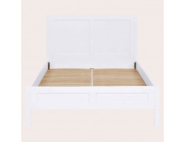 Ashwell Cotton White Bed Frame
