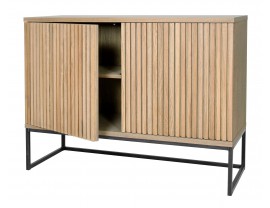 Timo 2 Door Sideboard With Slatted Front