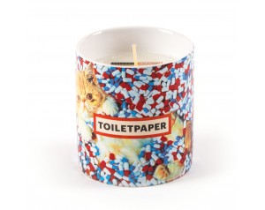 Toiletpaper Candle Cat