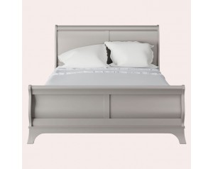Broughton Pale French Grey Bed Frame