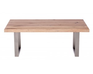 Fargo Oak Coffee Table with U-shape leg 3x6cm