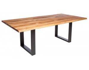 Fargo Oak Dining Table with U-shape leg 4x10cm