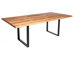 Fargo Oak Dining Table with U-shape leg 3x6cm