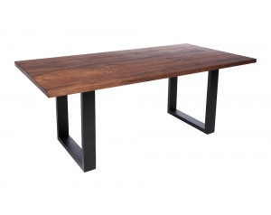Fargo Walnut Dining Table with U-shape leg 4x10cm