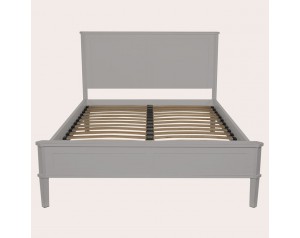 Henshaw Pale Charcoal Bed Frame