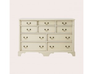 Clifton Ivory 6+4 Drawer Chest