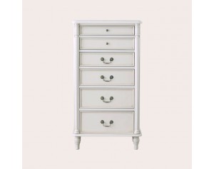 Clifton Dove Grey 6 Drawer Tall Chest