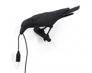 Bird Lamp Looking Black