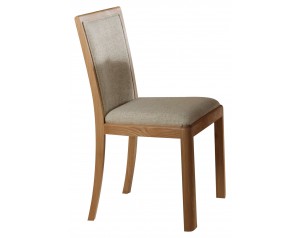 Stockholm Low Back Chair Natural Fabric