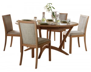 Stocholm Dining Table Oval Extending